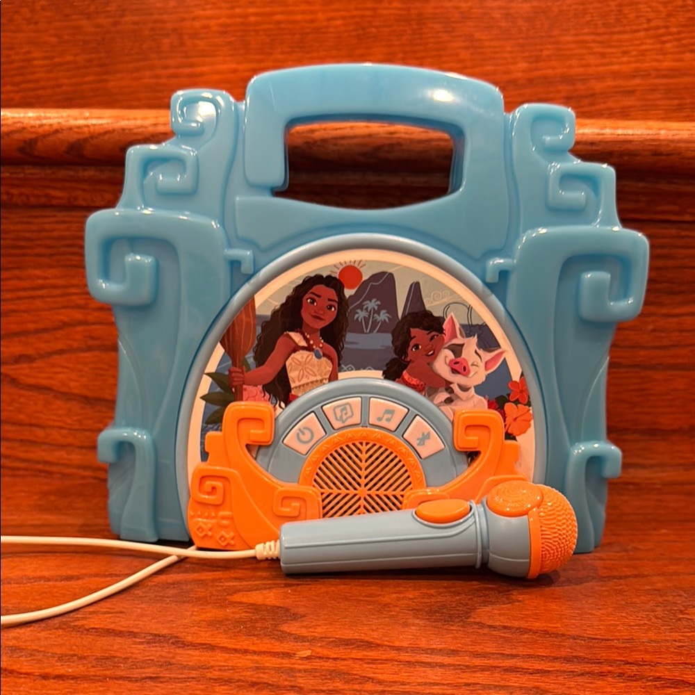 Disney Princess Moana Boombox with Microphone